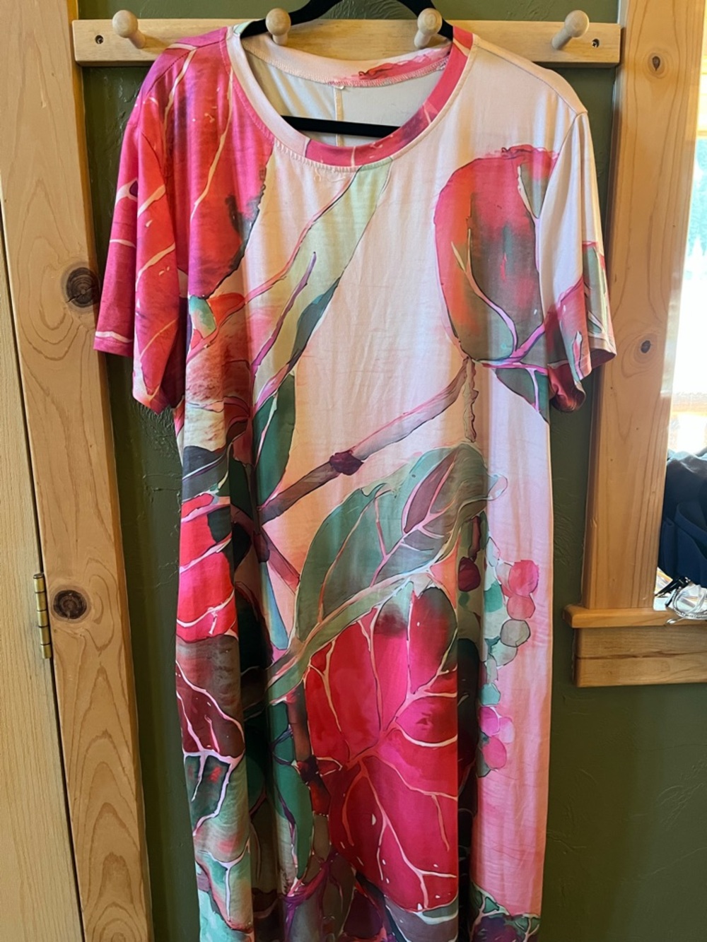 Vibrant Pink Floral dress